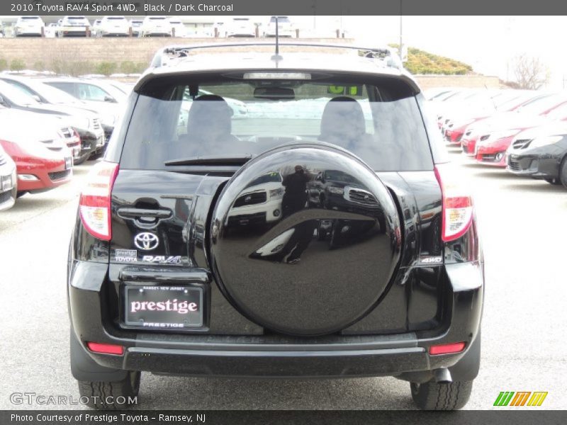 Black / Dark Charcoal 2010 Toyota RAV4 Sport 4WD