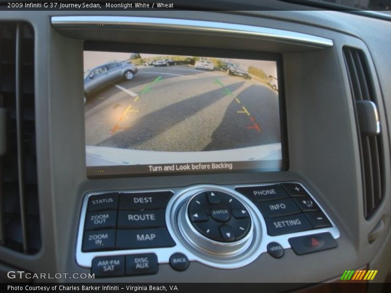 Moonlight White / Wheat 2009 Infiniti G 37 Journey Sedan