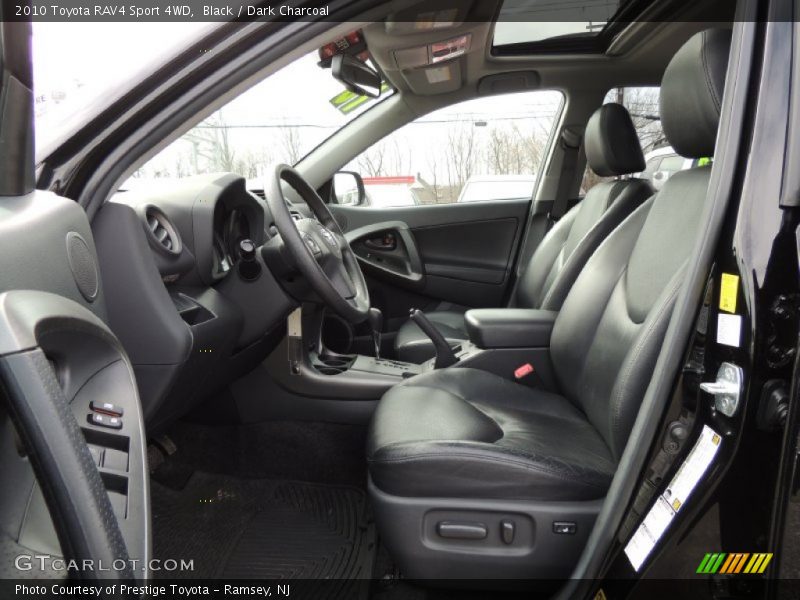 Front Seat of 2010 RAV4 Sport 4WD