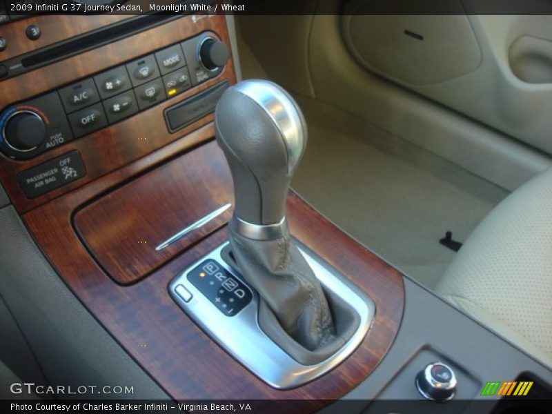  2009 G 37 Journey Sedan 7 Speed ASC Automatic Shifter