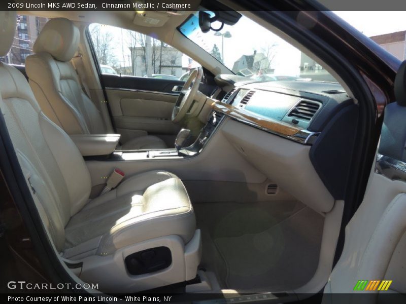 Cinnamon Metallic / Cashmere 2009 Lincoln MKS AWD Sedan