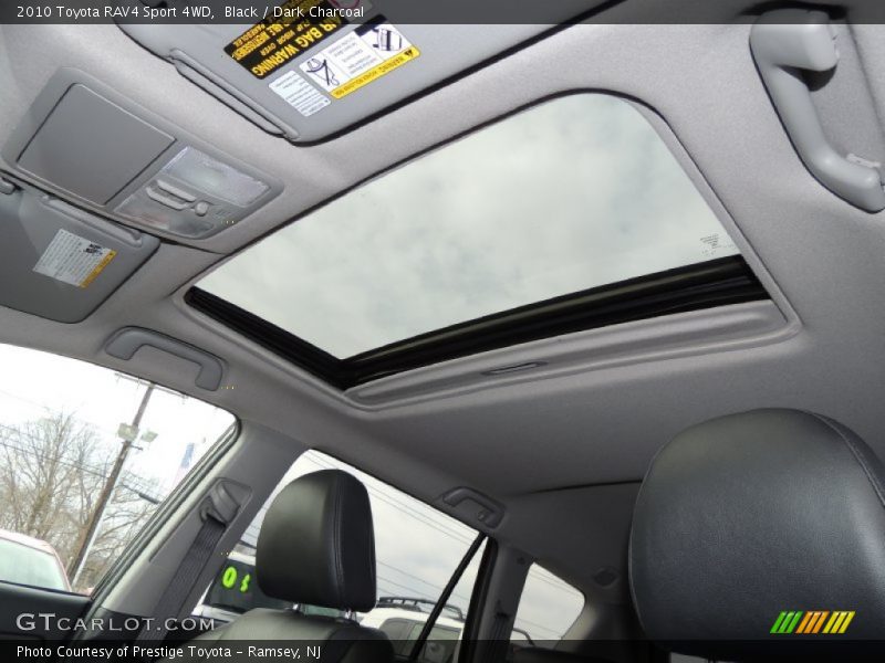 Black / Dark Charcoal 2010 Toyota RAV4 Sport 4WD