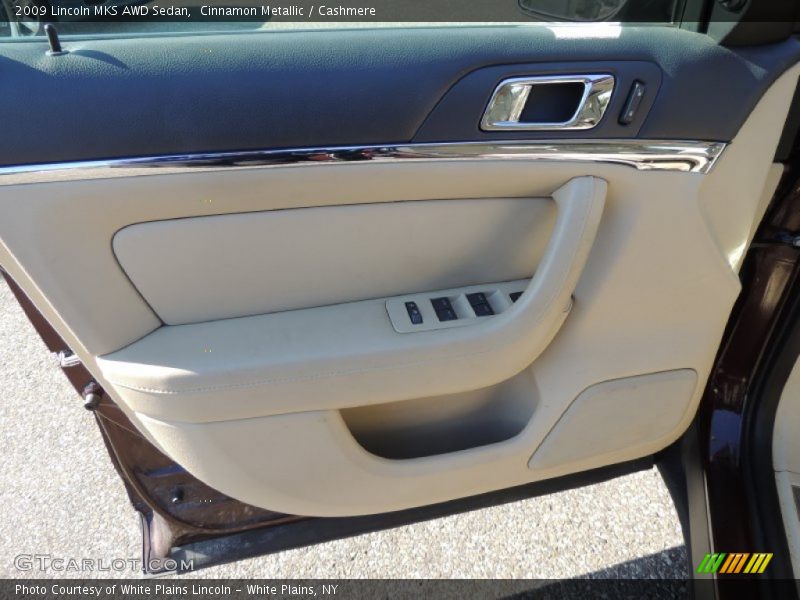 Cinnamon Metallic / Cashmere 2009 Lincoln MKS AWD Sedan