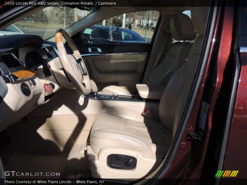 Cinnamon Metallic / Cashmere 2009 Lincoln MKS AWD Sedan