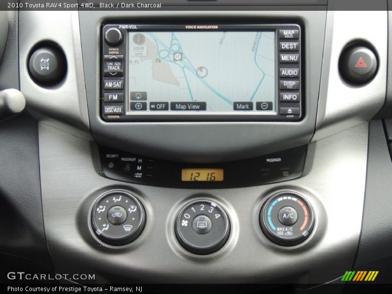 Black / Dark Charcoal 2010 Toyota RAV4 Sport 4WD