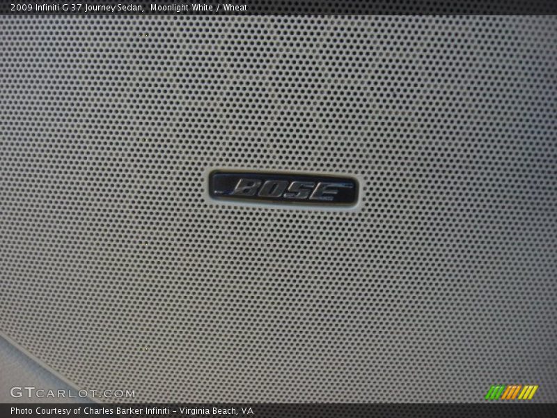 Audio System of 2009 G 37 Journey Sedan