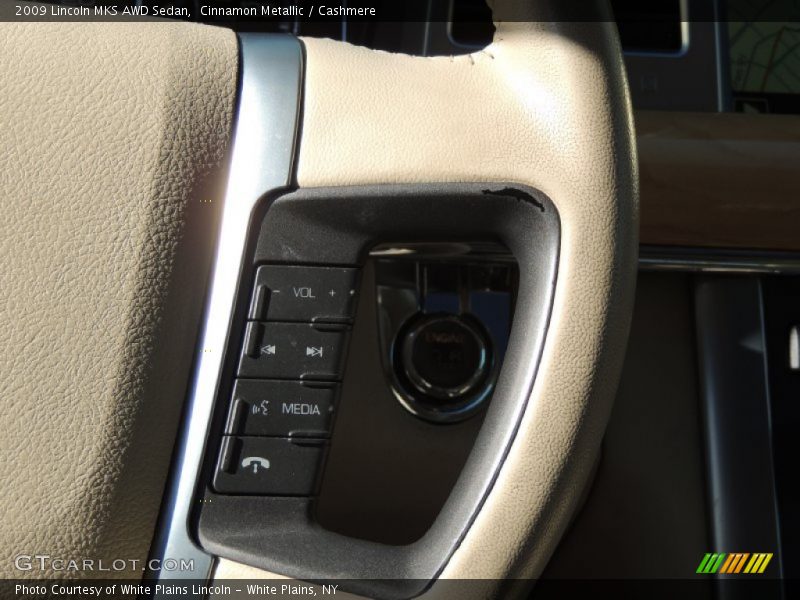 Cinnamon Metallic / Cashmere 2009 Lincoln MKS AWD Sedan