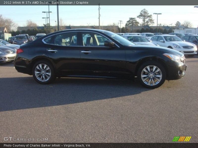Black Obsidian / Graphite 2012 Infiniti M 37x AWD Sedan