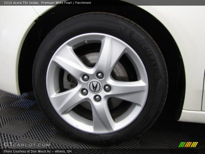 Premium White Pearl / Parchment 2010 Acura TSX Sedan