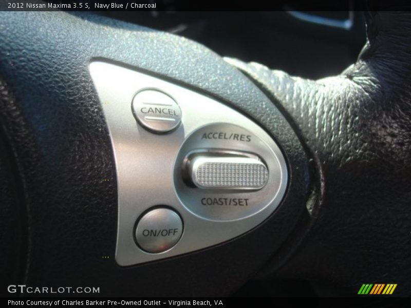 Navy Blue / Charcoal 2012 Nissan Maxima 3.5 S