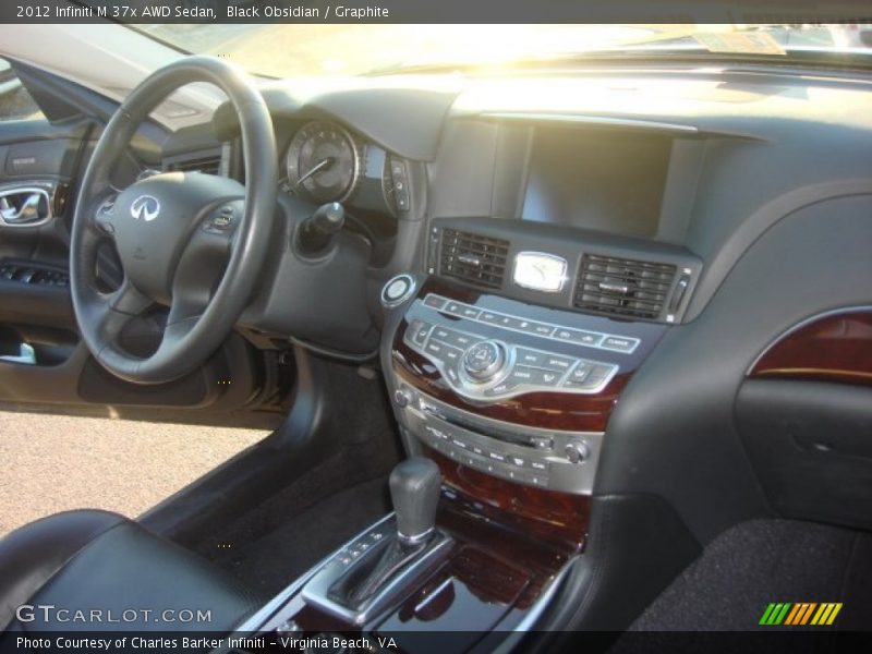 Black Obsidian / Graphite 2012 Infiniti M 37x AWD Sedan