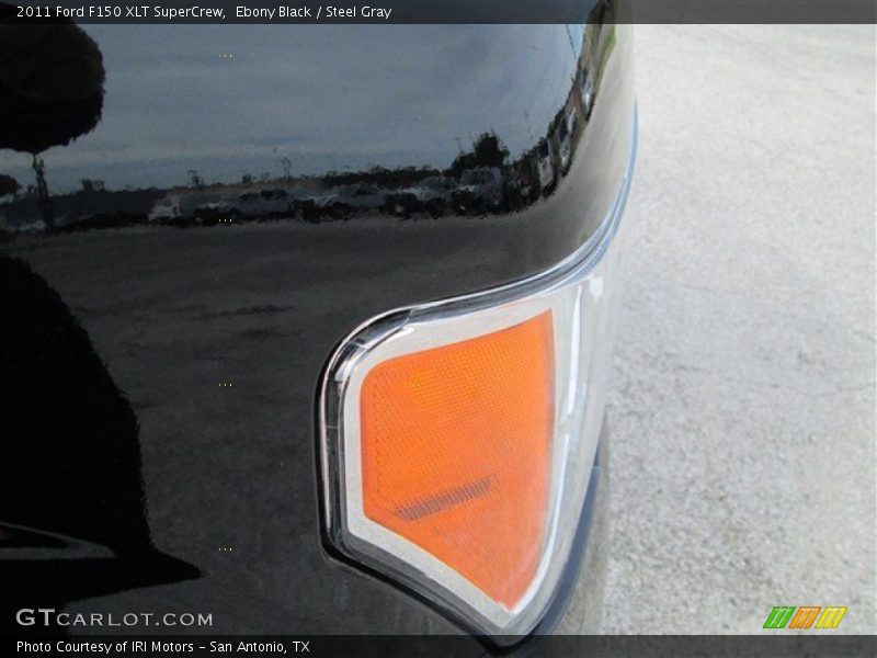 Ebony Black / Steel Gray 2011 Ford F150 XLT SuperCrew