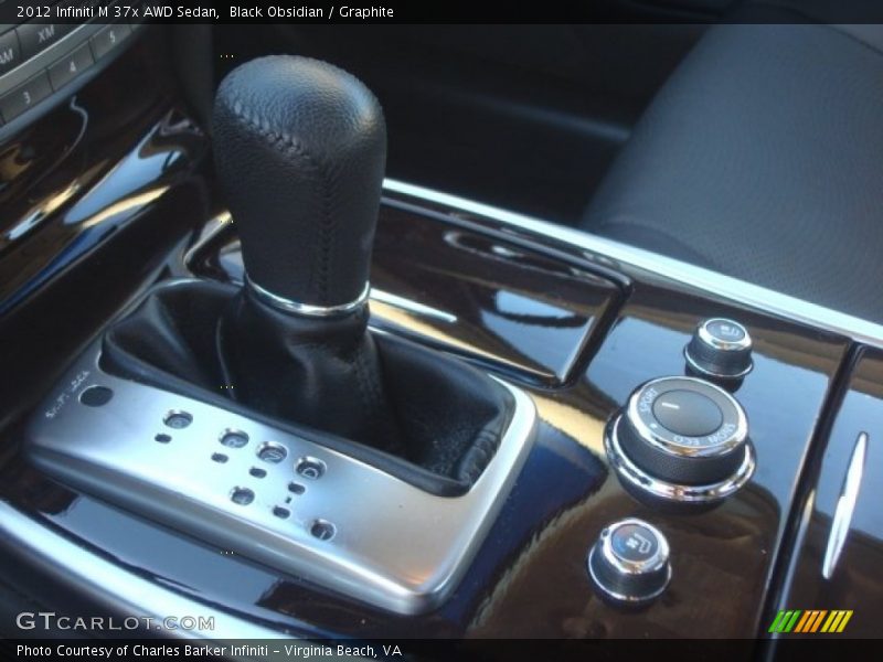 Black Obsidian / Graphite 2012 Infiniti M 37x AWD Sedan