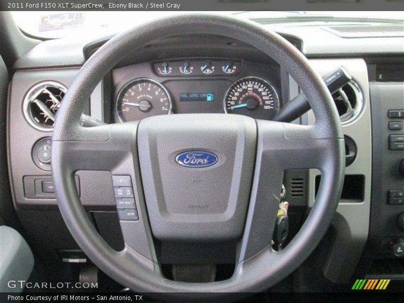  2011 F150 XLT SuperCrew Steering Wheel