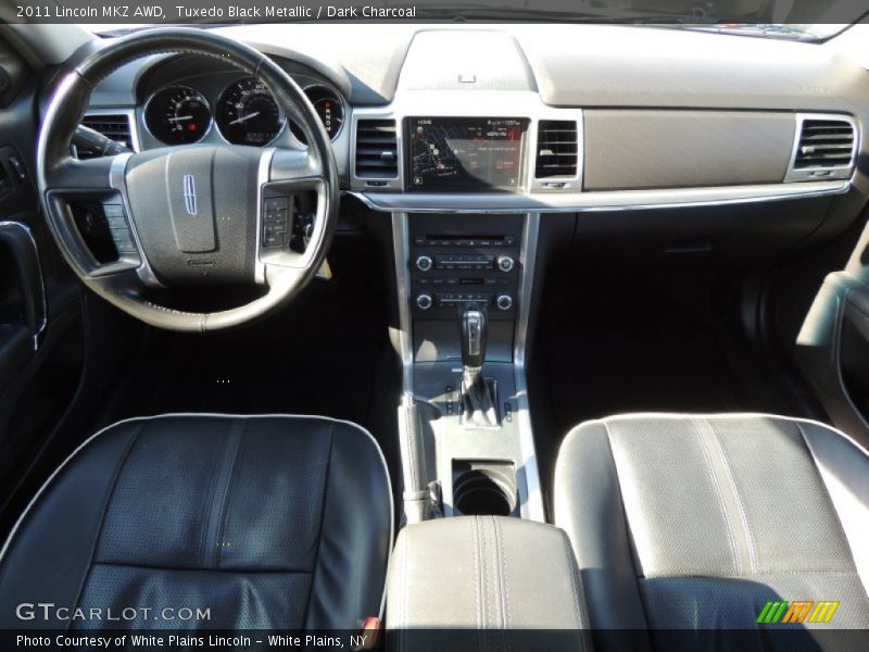 Tuxedo Black Metallic / Dark Charcoal 2011 Lincoln MKZ AWD
