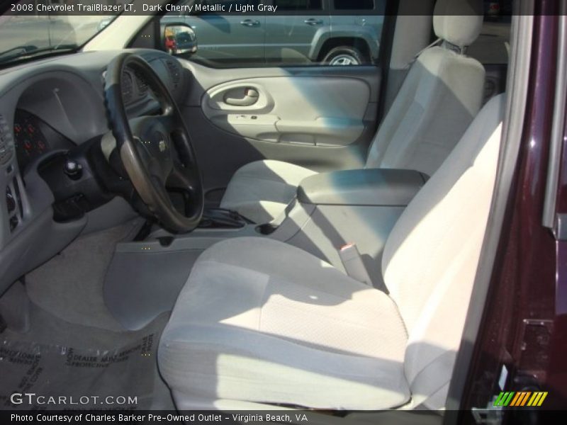 Front Seat of 2008 TrailBlazer LT