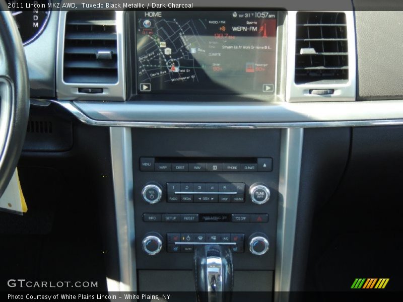 Tuxedo Black Metallic / Dark Charcoal 2011 Lincoln MKZ AWD