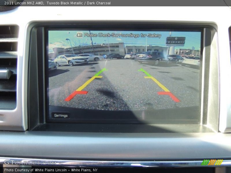 Tuxedo Black Metallic / Dark Charcoal 2011 Lincoln MKZ AWD