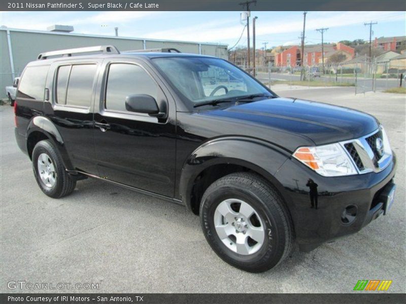Super Black / Cafe Latte 2011 Nissan Pathfinder S