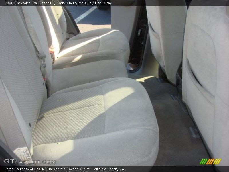 Dark Cherry Metallic / Light Gray 2008 Chevrolet TrailBlazer LT