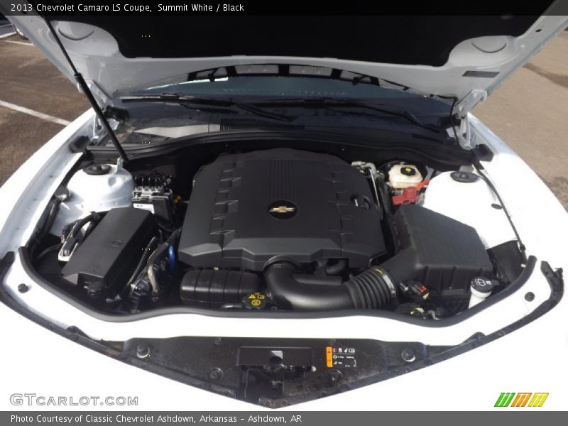 Summit White / Black 2013 Chevrolet Camaro LS Coupe