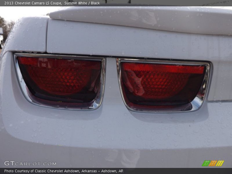 Summit White / Black 2013 Chevrolet Camaro LS Coupe