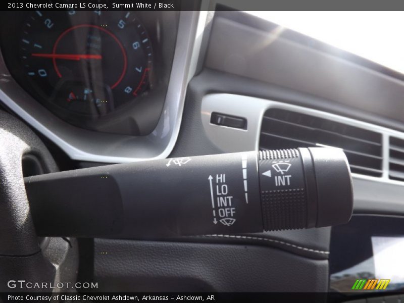 Summit White / Black 2013 Chevrolet Camaro LS Coupe