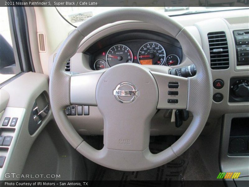 Super Black / Cafe Latte 2011 Nissan Pathfinder S
