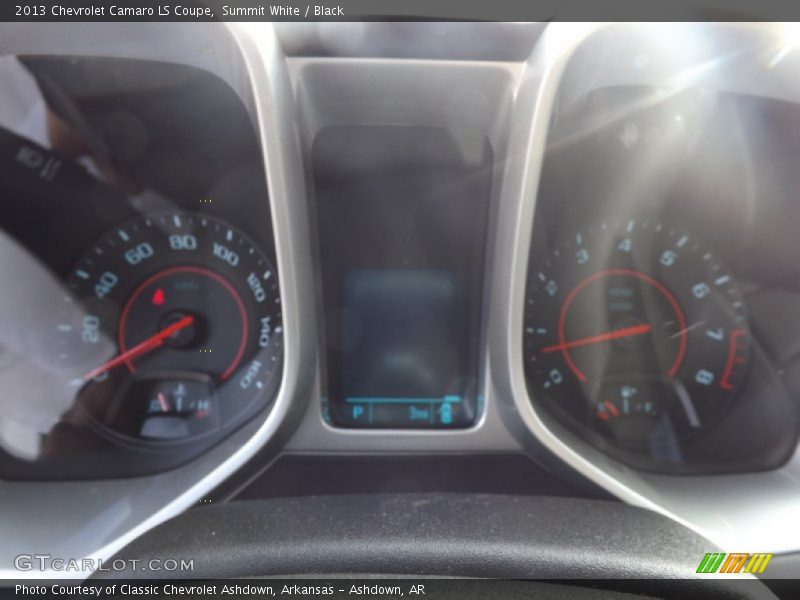 Summit White / Black 2013 Chevrolet Camaro LS Coupe