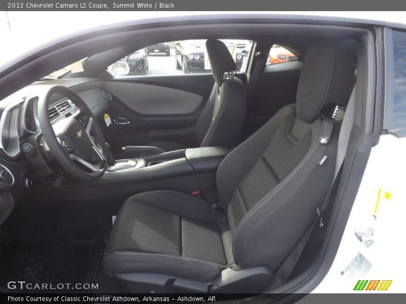 Summit White / Black 2013 Chevrolet Camaro LS Coupe