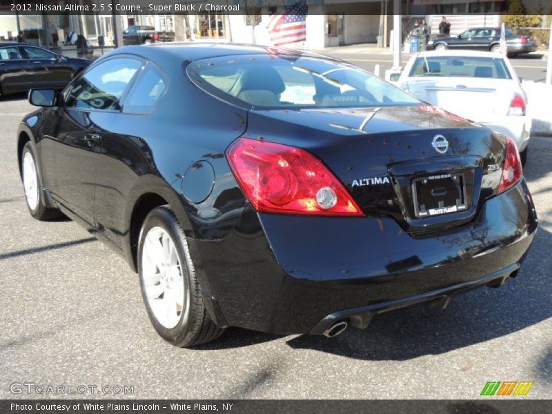 Super Black / Charcoal 2012 Nissan Altima 2.5 S Coupe