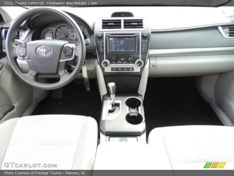 Clearwater Blue Metallic / Ash 2012 Toyota Camry LE