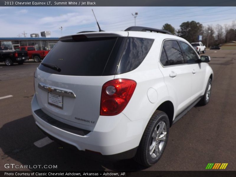 Summit White / Jet Black 2013 Chevrolet Equinox LT