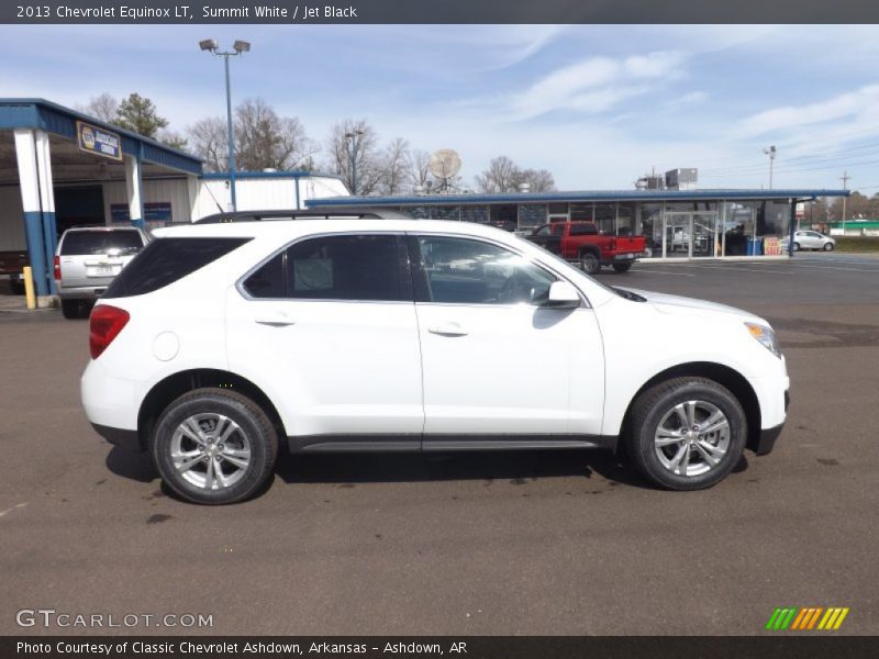 Summit White / Jet Black 2013 Chevrolet Equinox LT