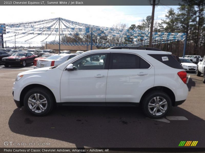 Summit White / Jet Black 2013 Chevrolet Equinox LT