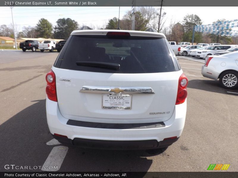 Summit White / Jet Black 2013 Chevrolet Equinox LT