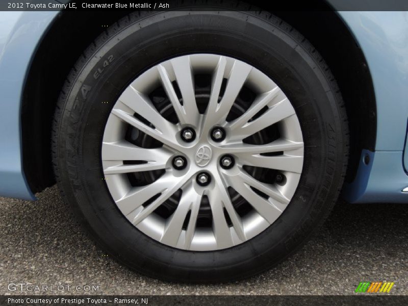 Clearwater Blue Metallic / Ash 2012 Toyota Camry LE