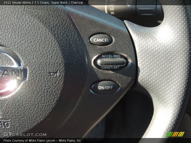 Super Black / Charcoal 2012 Nissan Altima 2.5 S Coupe