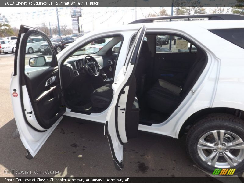 Summit White / Jet Black 2013 Chevrolet Equinox LT