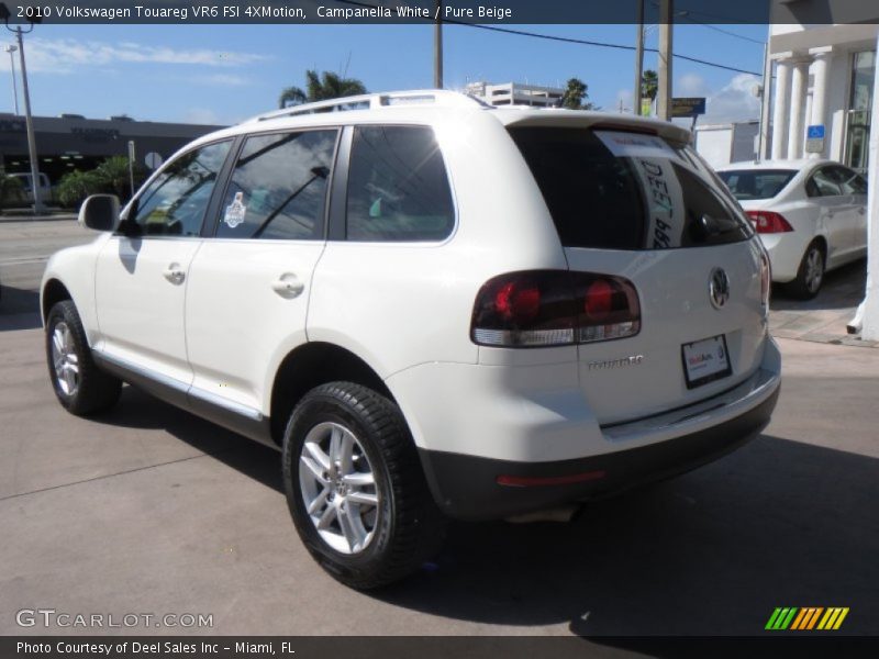 Campanella White / Pure Beige 2010 Volkswagen Touareg VR6 FSI 4XMotion