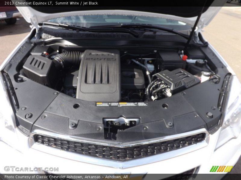 Summit White / Jet Black 2013 Chevrolet Equinox LT