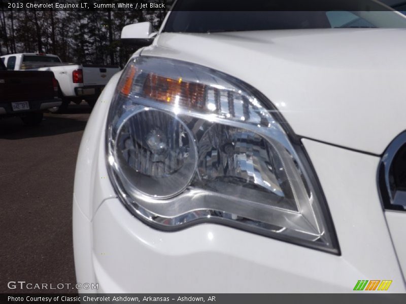 Summit White / Jet Black 2013 Chevrolet Equinox LT