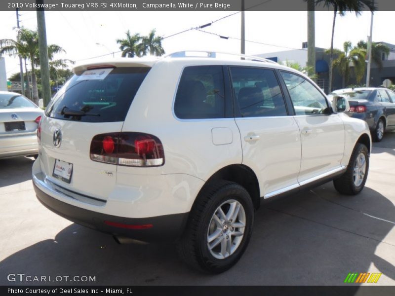 Campanella White / Pure Beige 2010 Volkswagen Touareg VR6 FSI 4XMotion