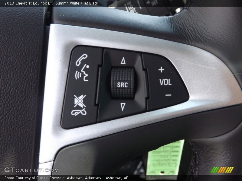 Summit White / Jet Black 2013 Chevrolet Equinox LT