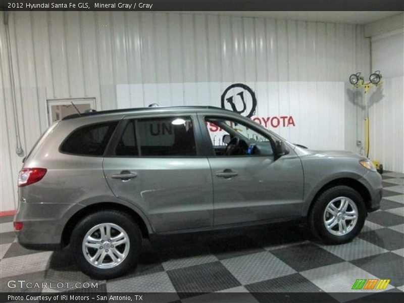 Mineral Gray / Gray 2012 Hyundai Santa Fe GLS