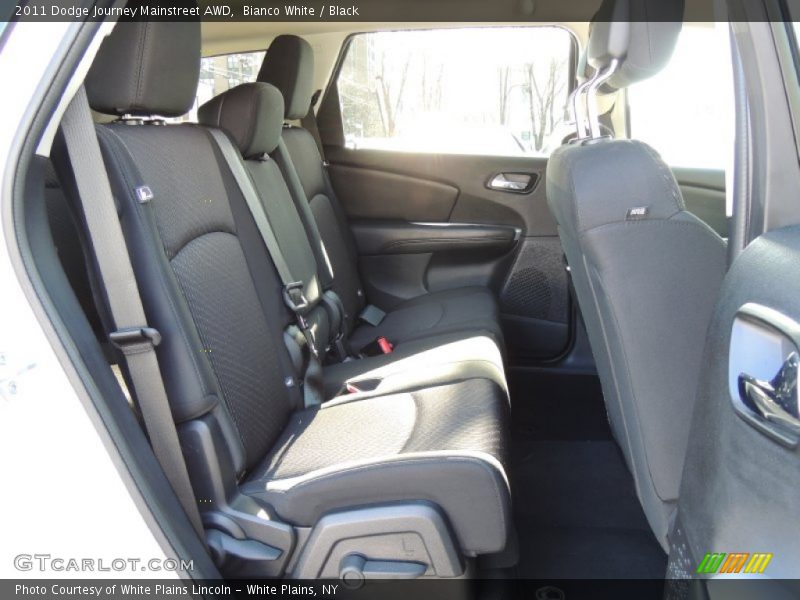 Bianco White / Black 2011 Dodge Journey Mainstreet AWD