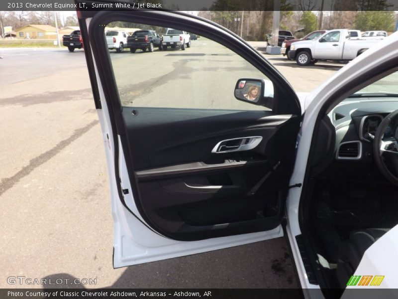 Summit White / Jet Black 2013 Chevrolet Equinox LT