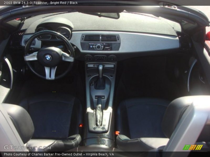 Bright Red / Black 2003 BMW Z4 3.0i Roadster