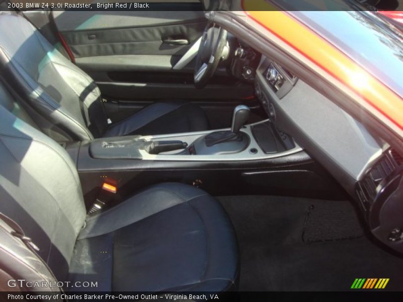 Bright Red / Black 2003 BMW Z4 3.0i Roadster
