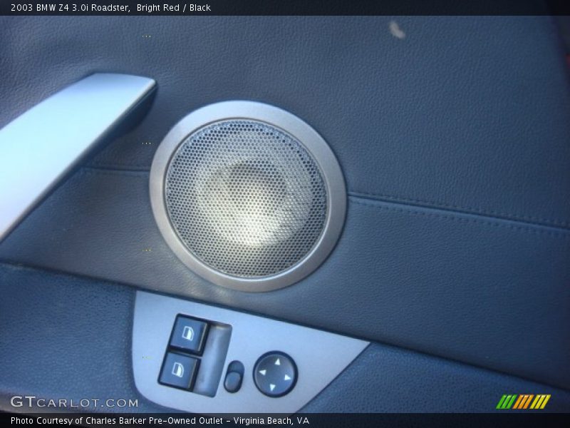 Bright Red / Black 2003 BMW Z4 3.0i Roadster